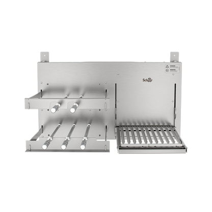 Churrasqueira Rotativa com Grelha Scheer I9 DUE 600