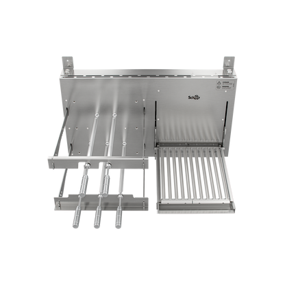 Churrasqueira Rotativa com Grelha Scheer I9 DUE 600