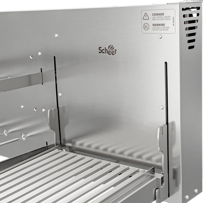 Churrasqueira Rotativa com Grelha Scheer I9 DUE 600