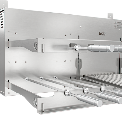 Churrasqueira Rotativa com Grelha Scheer I9 DUE 600