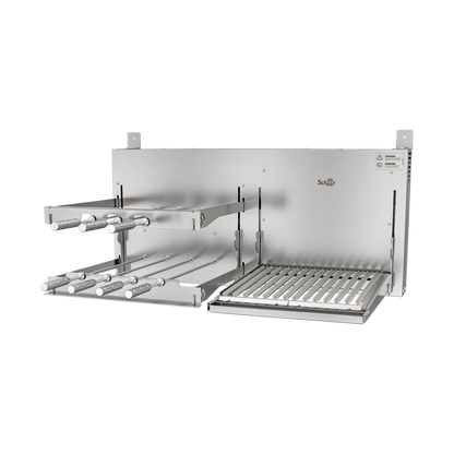 Churrasqueira Rotativa com Grelha Automática Scheer I9 DUE 605
