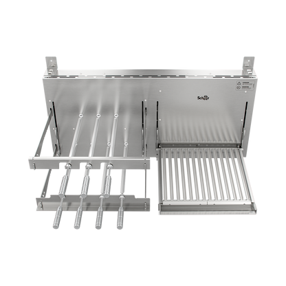 Churrasqueira Rotativa com Grelha Automática Scheer I9 DUE 605