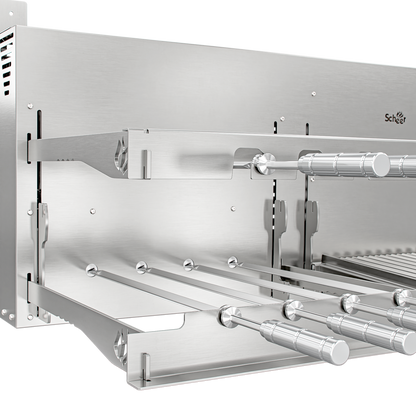 Churrasqueira Rotativa com Grelha Automática Scheer I9 DUE 605