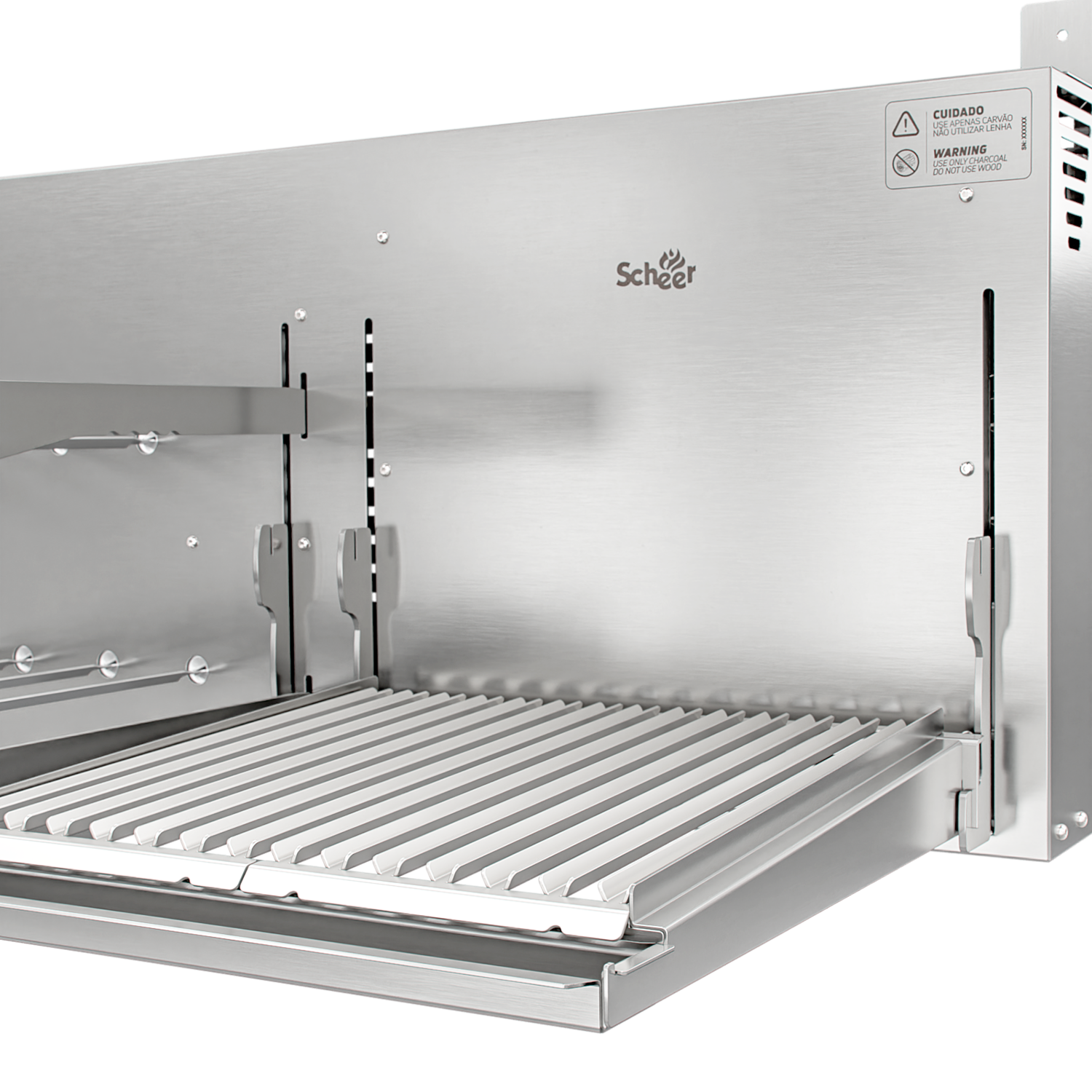Churrasqueira Rotativa com Grelha Automática Scheer I9 DUE 605