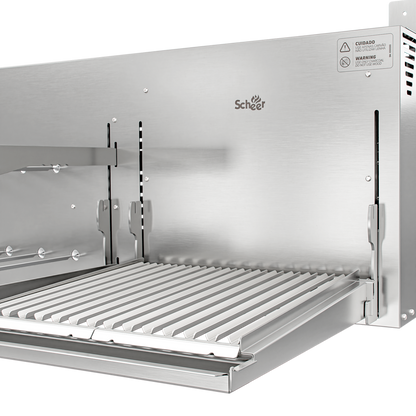 Churrasqueira Rotativa com Grelha Automática Scheer I9 DUE 605