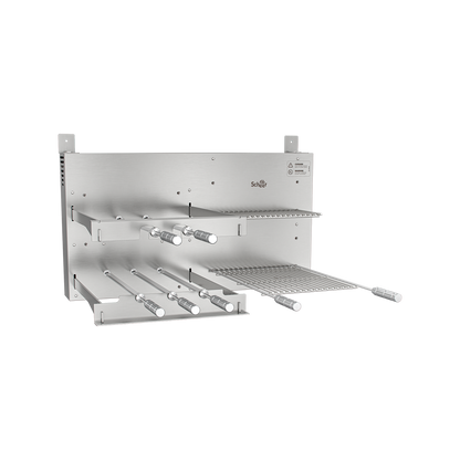 Churrasqueira Rotativa com Grelha Scheer I9 DUE 610