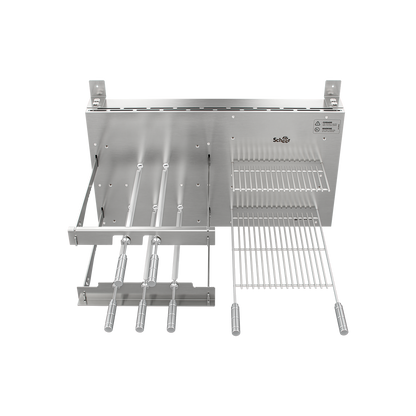 Churrasqueira Rotativa com Grelha Scheer I9 DUE 610