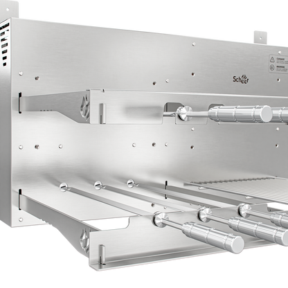 Churrasqueira Rotativa com Grelha Scheer I9 DUE 610