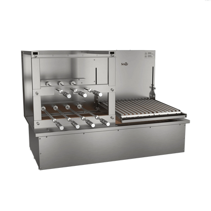 Churrasqueira Rotativa e Grelha Automática para Bancada Cooktop Scheer DUE 600