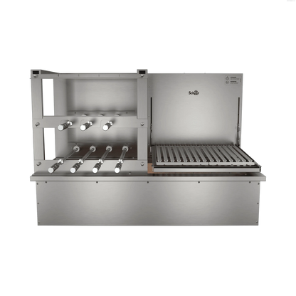 Churrasqueira Rotativa e Grelha Automática para Bancada Cooktop Scheer DUE 600