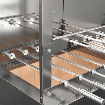 Rotating Grill and Automatic Grill for Cooktop Scheer DUE 600