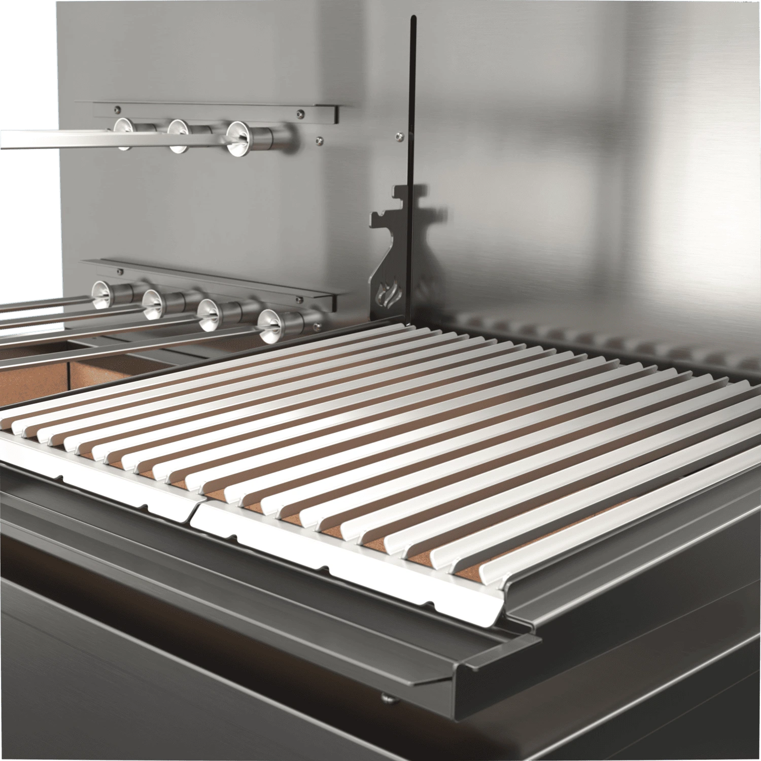 Churrasqueira Rotativa e Grelha Automática para Bancada Cooktop Scheer DUE 600