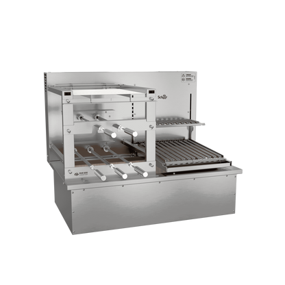 Rotating Grill and Automatic Grill for Cooktop Scheer DUE 600
