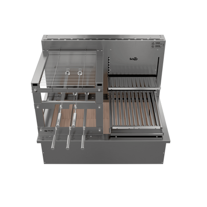 Rotating Grill and Automatic Grill for Cooktop Scheer DUE 600