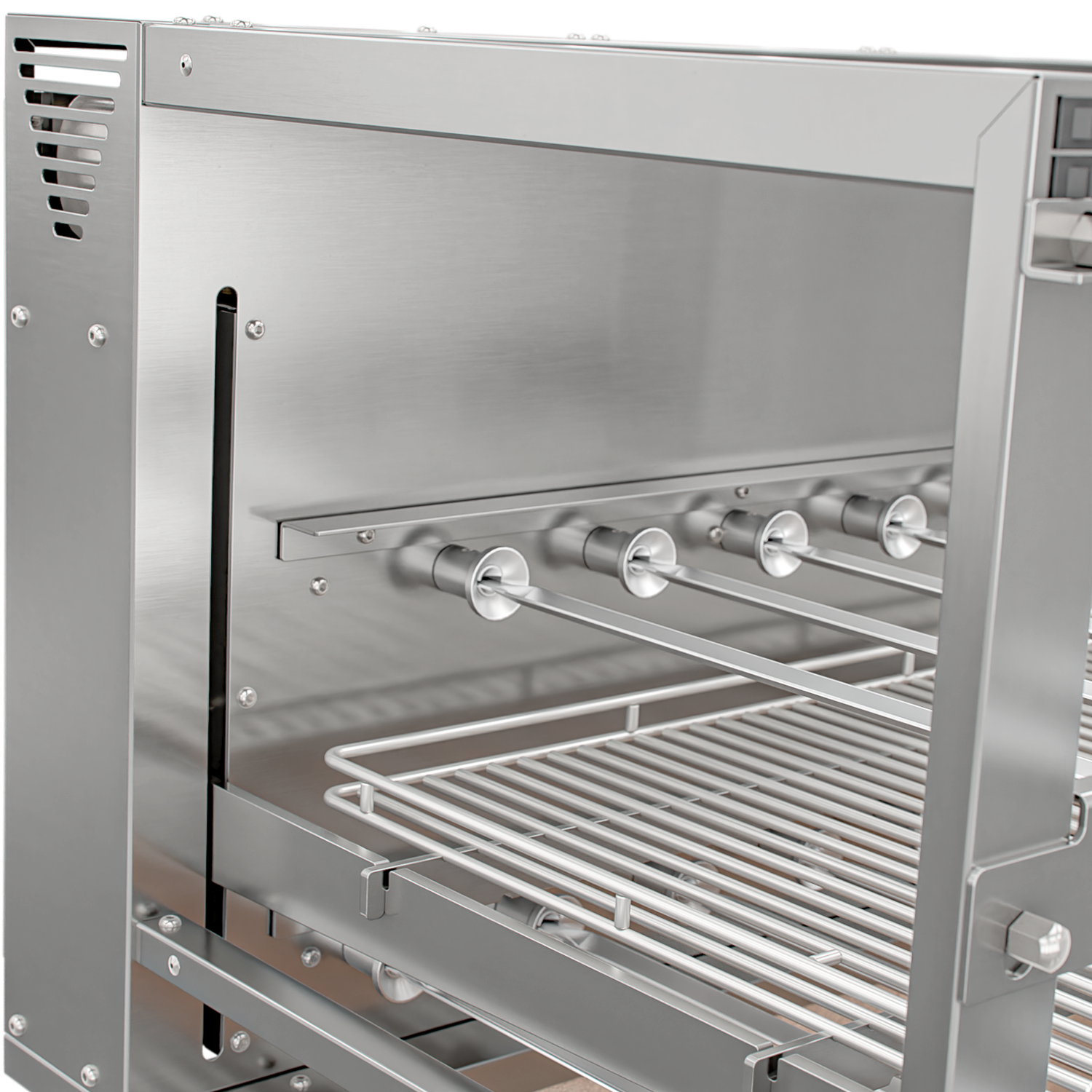 Churrasqueira Rotativa com Grelha Automática para Bancada Cooktop Scheer DUE 605