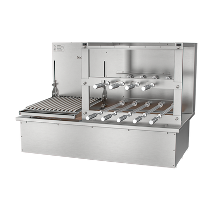 Churrasqueira Rotativa com Grelha para Bancada Cooktop Scheer DUE 610
