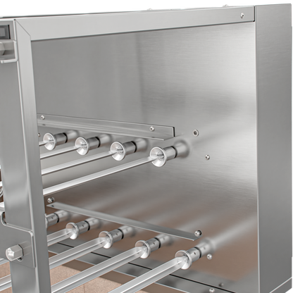 Churrasqueira Rotativa com Grelha para Bancada Cooktop Scheer DUE 610