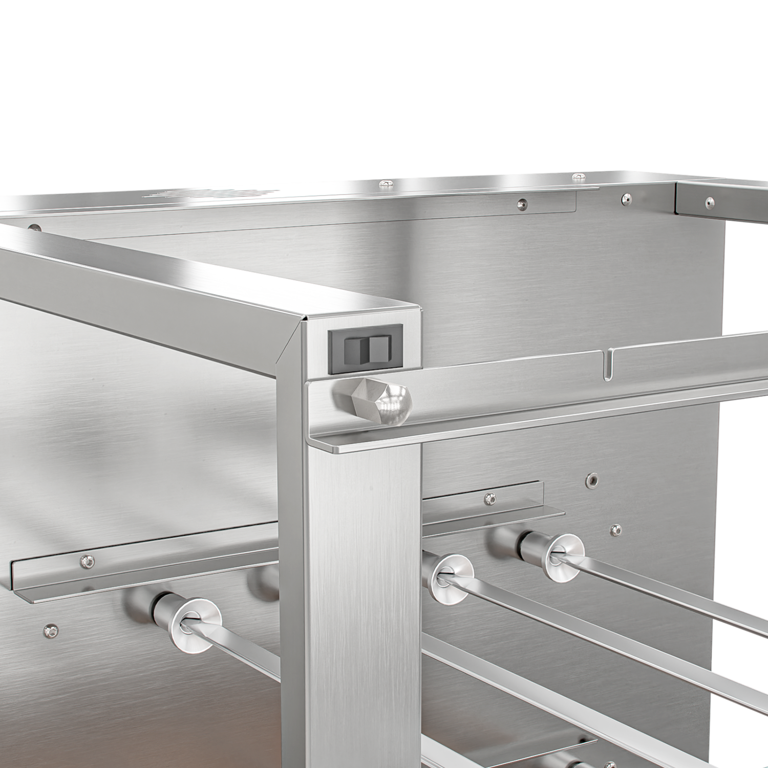 Churrasqueira Rotativa com Grelha para Bancada Cooktop Scheer DUE 610