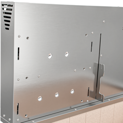 Churrasqueira Rotativa com Grelha Scheer para Bancada Cooktop I9 DUE 600