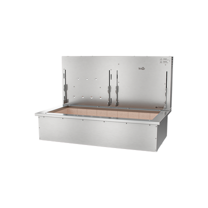 Churrasqueira Rotativa com Grelha Automática para Bancada Cooktop Scheer I9 DUE 605