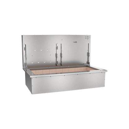 Churrasqueira Rotativa com Grelha Automática para Bancada Cooktop Scheer I9 DUE 605
