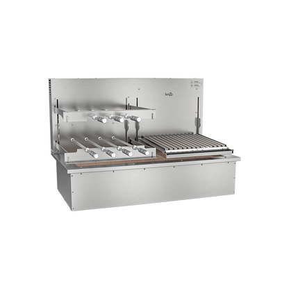 Churrasqueira Rotativa com Grelha Automática para Bancada Cooktop Scheer I9 DUE 605