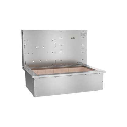 Churrasqueira Rotativa com Grelha para Bancada Cooktop Scheer I9 DUE 610