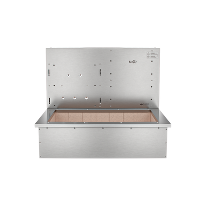 Churrasqueira Rotativa com Grelha para Bancada Cooktop Scheer I9 DUE 610