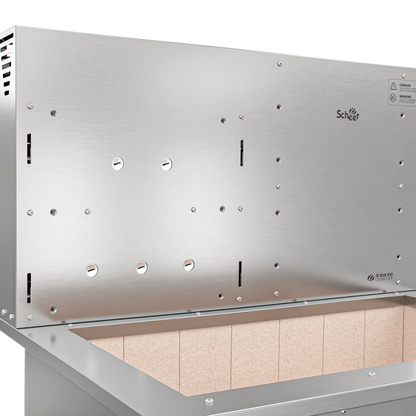 Churrasqueira Rotativa com Grelha para Bancada Cooktop Scheer I9 DUE 610
