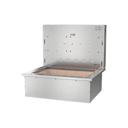 Churrasqueira Rotativa com Grelha e Descanso para Bancada Cooktop Scheer I9 RC 550