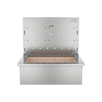 Churrasqueira Rotativa com Grelha e Descanso para Bancada Cooktop Scheer I9 RC 550