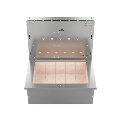 Churrasqueira Rotativa com Grelha e Descanso para Bancada Cooktop Scheer I9 RC 550