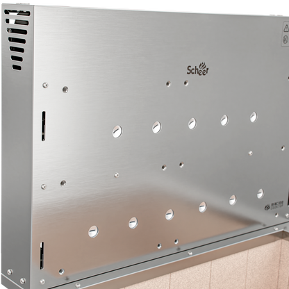 Churrasqueira Rotativa com Grelha e Descanso para Bancada Cooktop Scheer I9 RC 550