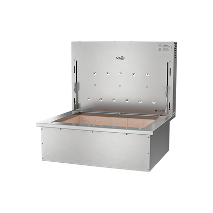 Churrasqueira Rotativa com Grelha Automática para Bancada Cooktop Scheer I9 RC 850