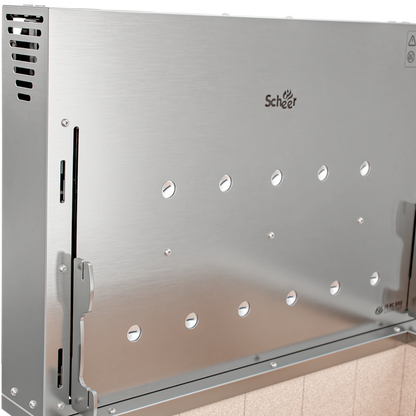 Churrasqueira Rotativa com Grelha Automática para Bancada Cooktop Scheer I9 RC 850