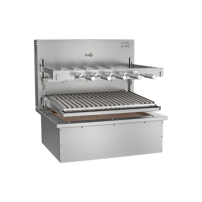 Churrasqueira Rotativa com Grelha Automática para Bancada Cooktop Scheer I9 RC 850