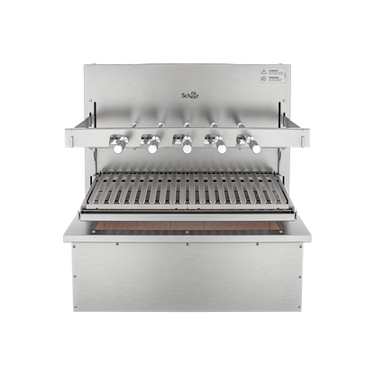 Churrasqueira Rotativa com Grelha Automática para Bancada Cooktop Scheer I9 RC 850