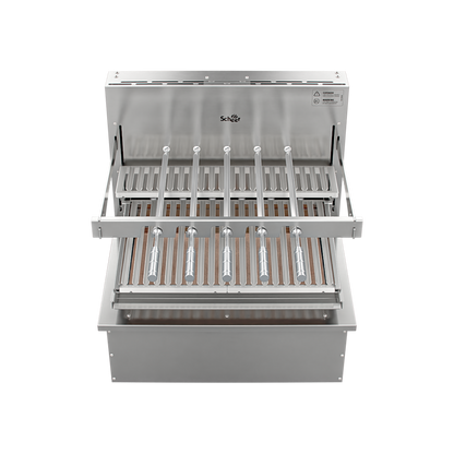Churrasqueira Rotativa com Grelha Automática para Bancada Cooktop Scheer I9 RC 850