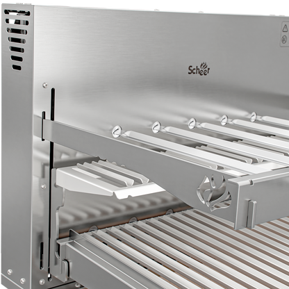 Churrasqueira Rotativa com Grelha Automática para Bancada Cooktop Scheer I9 RC 850