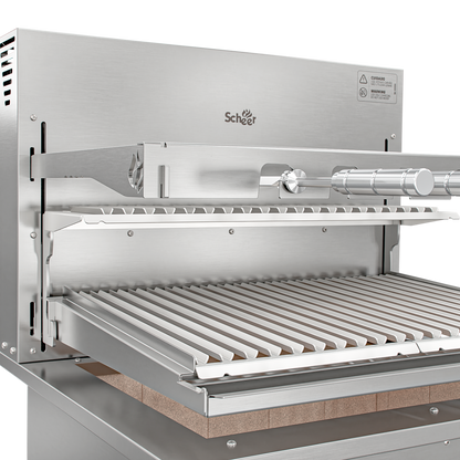 Churrasqueira Rotativa com Grelha Automática para Bancada Cooktop Scheer I9 RC 850
