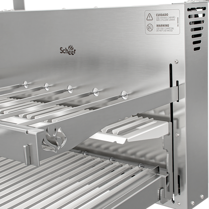Churrasqueira Rotativa com Grelha Automática Scheer I9 RC 850