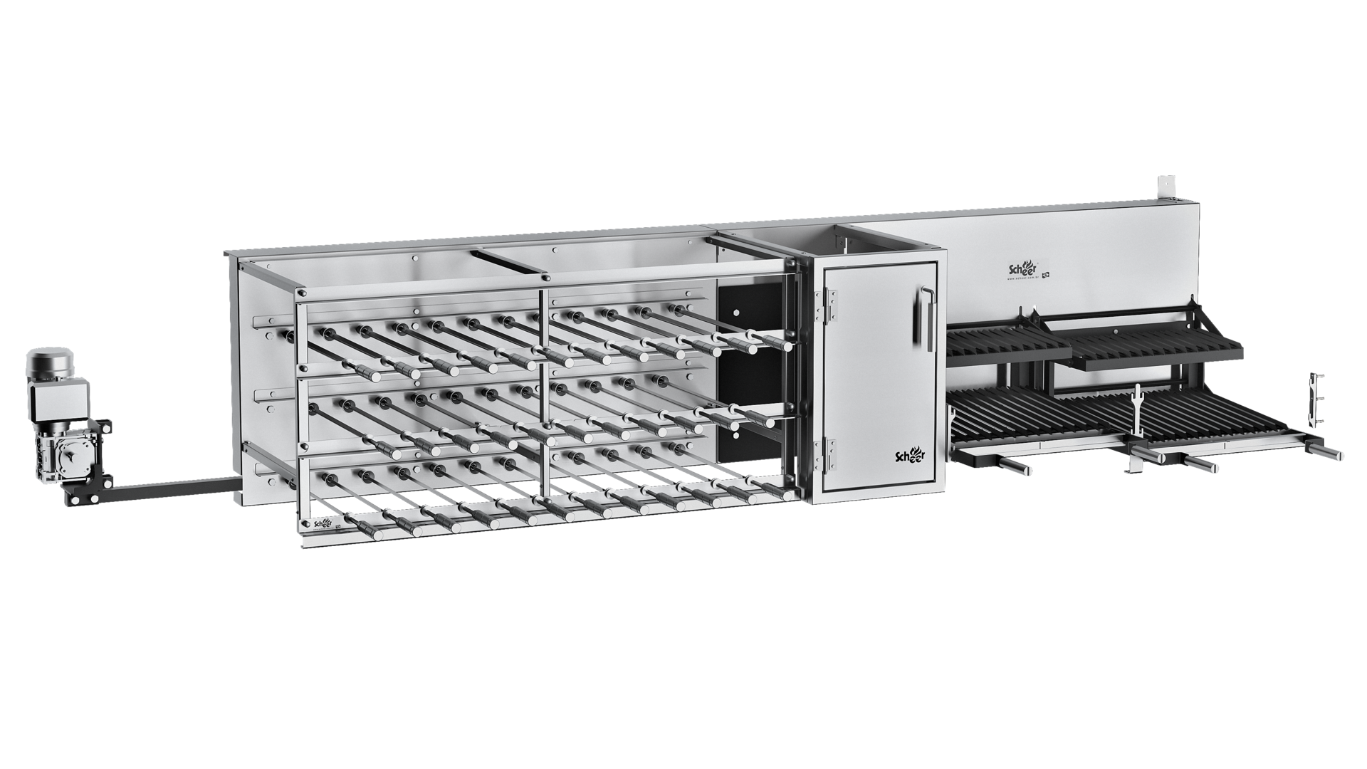 Churrasqueira Profissional Scheer IC 580