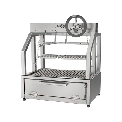 Parrilla Scheer Mendoza 901 com Firepit - Caixa de Fogo