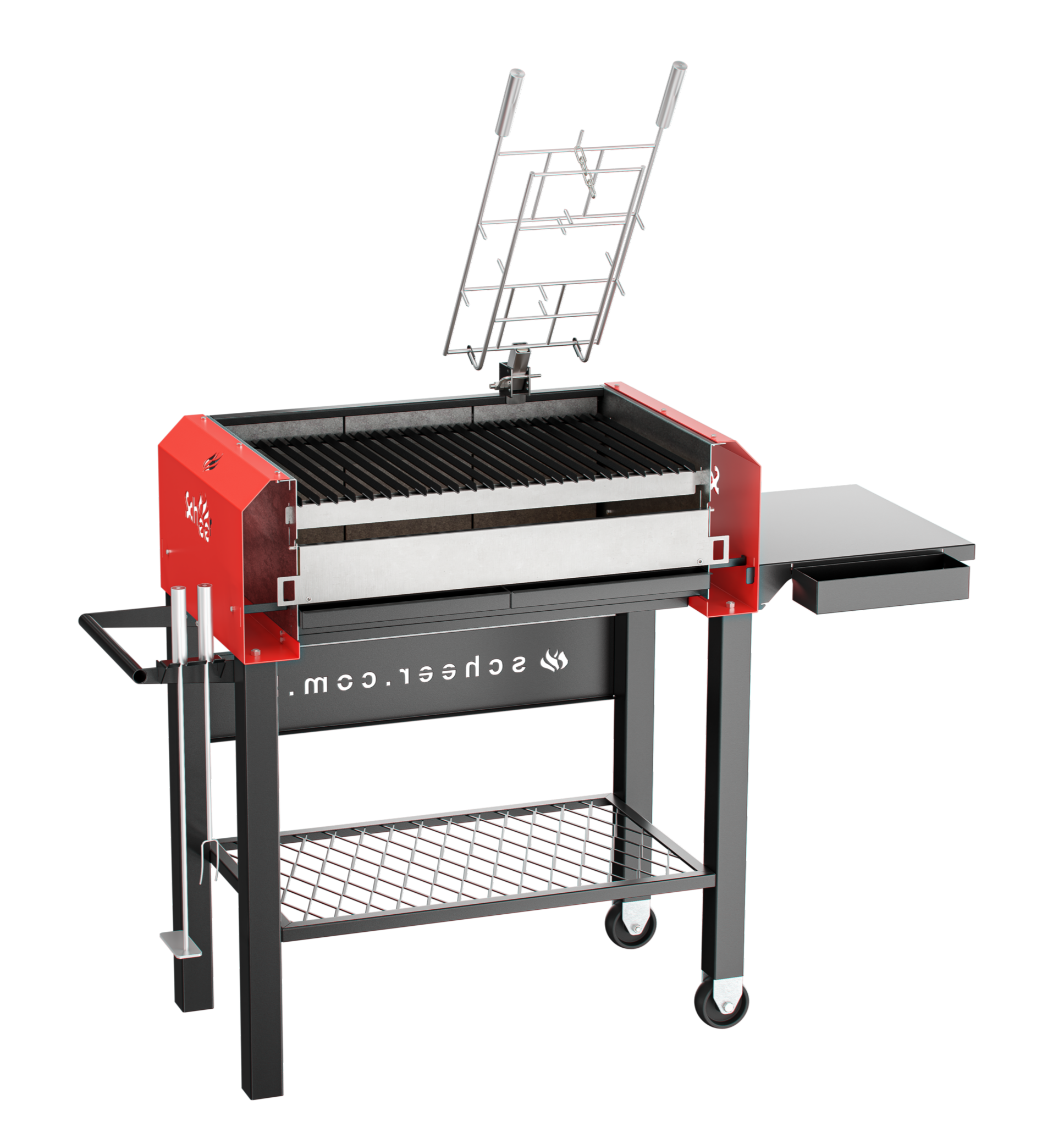 Parrilla Portátil Epoxi Scheer Porteña