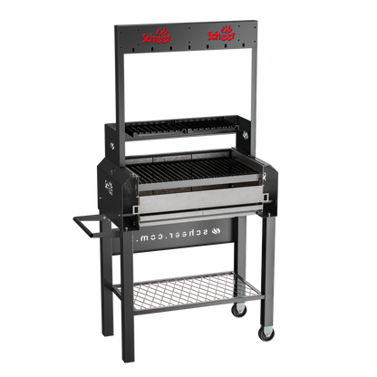Parrilla Portátil Inox Scheer Porteña