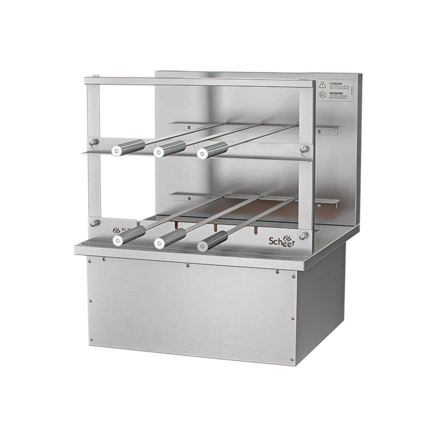Churrasqueira Manual para Bancada Cooktop Scheer RC 350