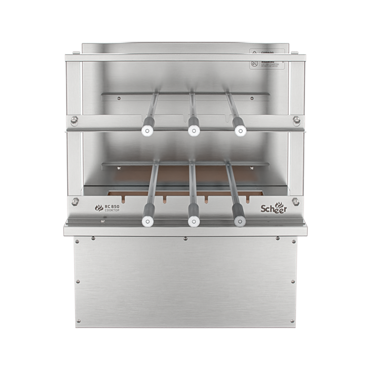 Churrasqueira Manual para Bancada Cooktop Scheer RC 350