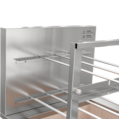 Churrasqueira Manual para Bancada Cooktop Scheer RC 350