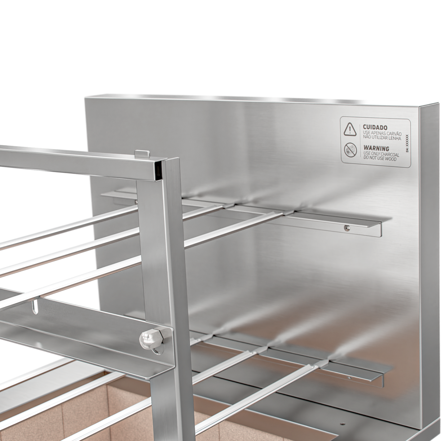 Churrasqueira Manual para Bancada Cooktop Scheer RC 350
