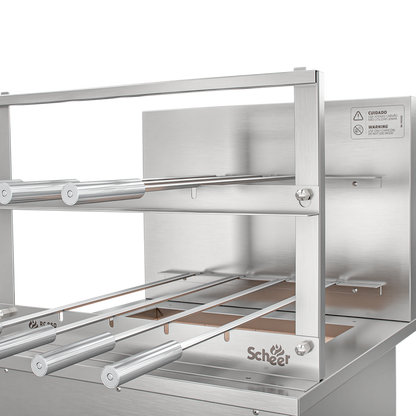 Churrasqueira Manual para Bancada Cooktop Scheer RC 350
